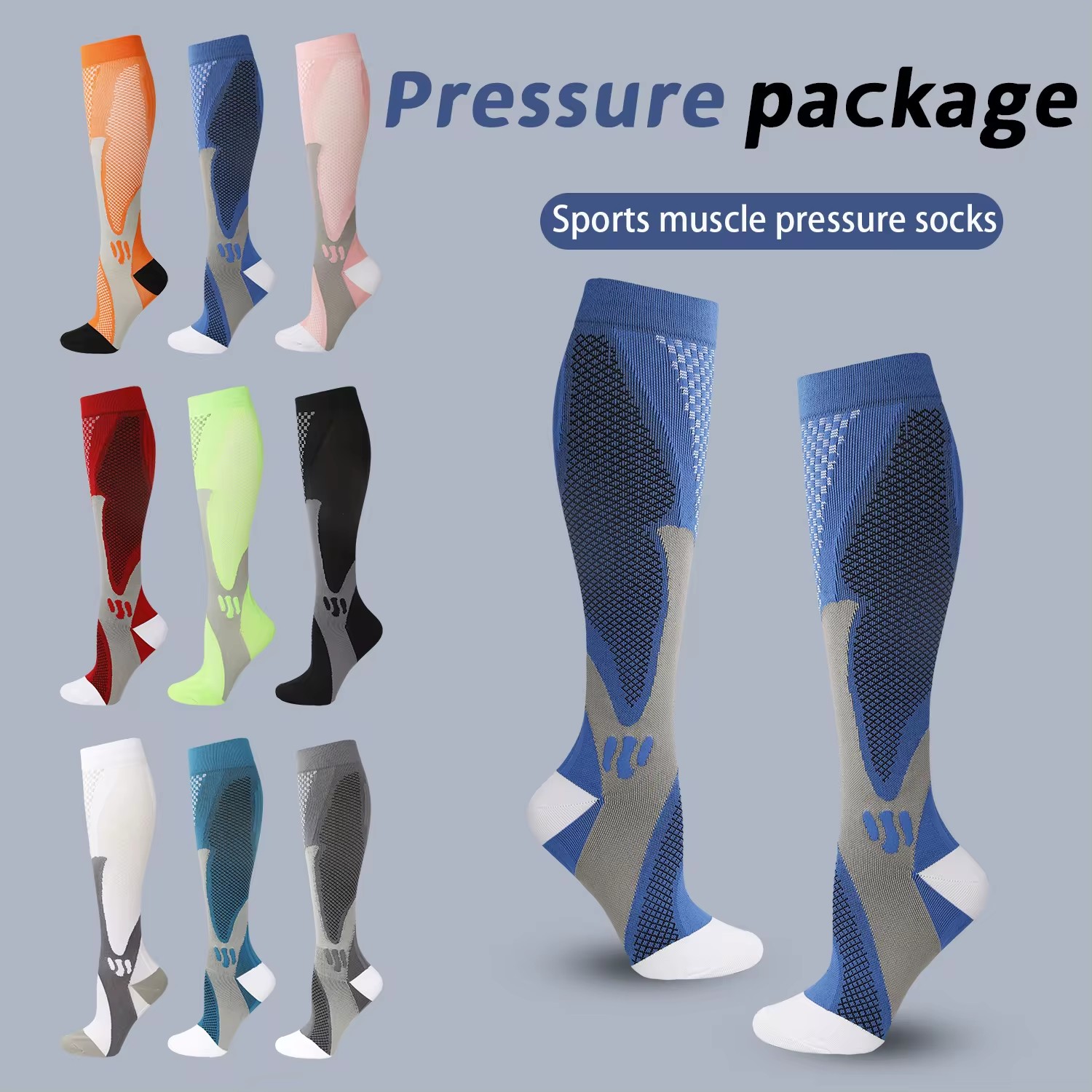 Compression Sock Medical - Brothock Medizinische Sport-Kompressionssocken für Männer und