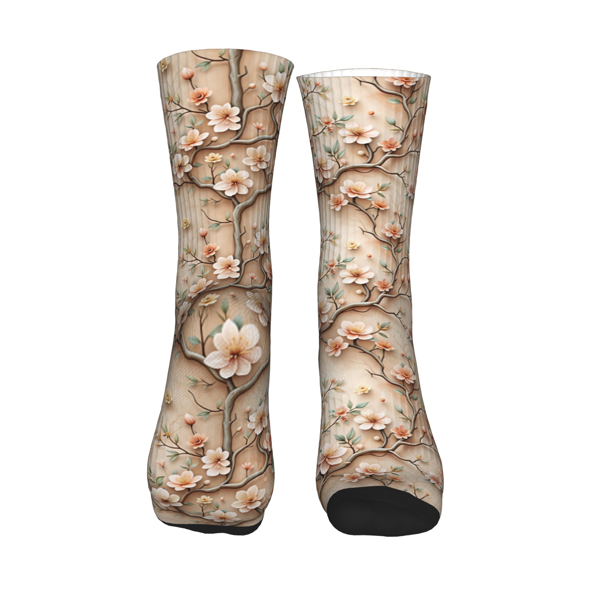 3D-Socken mit geprägtem Pfirsi – Dress Sock Men Bewertung und Preis