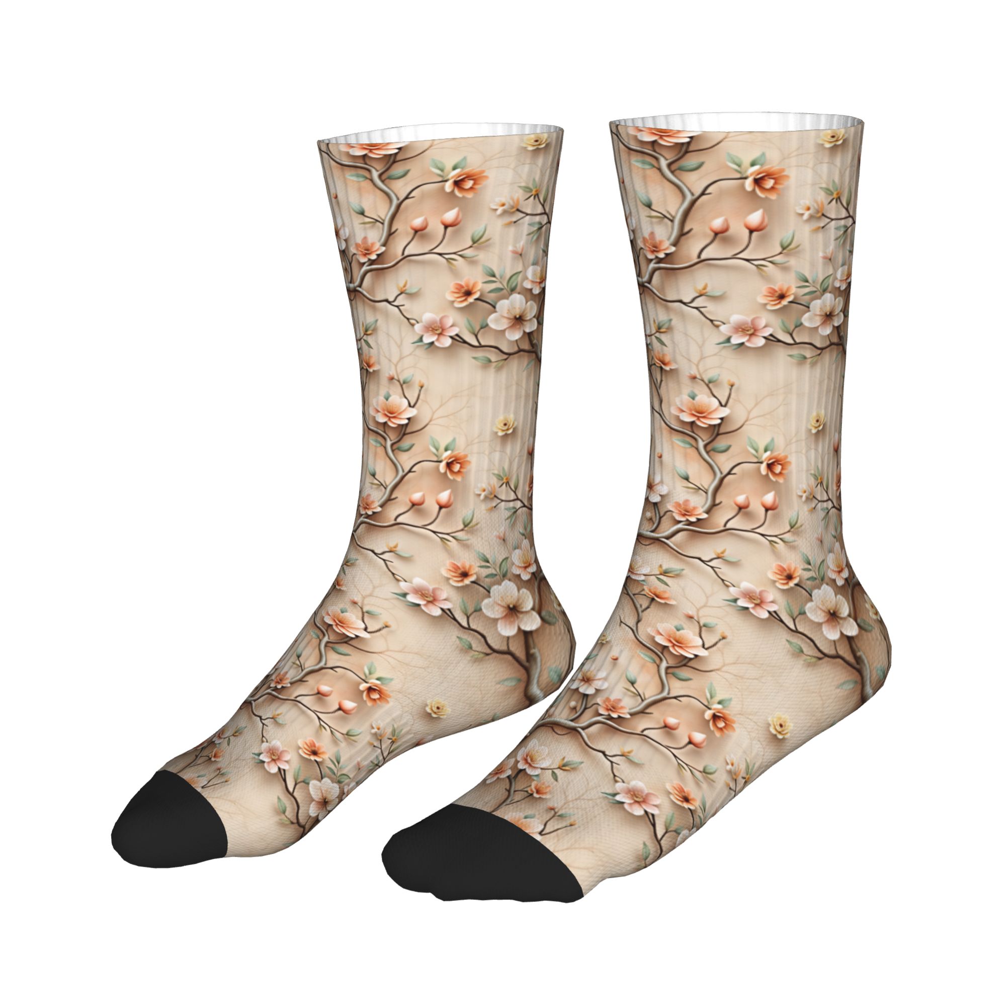 3D-Socken mit geprägtem Pfirsi – Dress Sock Men Bewertung und Preis